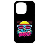 Custodia per iPhone 15 Pro This Is My 80s Bro Costume Party The Sun con occhiali da sole