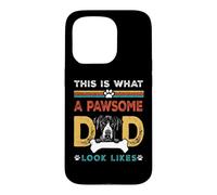 Custodia per iPhone 15 Pro This Is What A Pawsome Dad Look Likes Great Dane Dog Dad