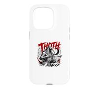 Custodia per iPhone 15 Pro Thoth egiziano Dio Saggezza Scrivere geroglifici