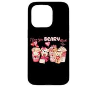 Custodia per iPhone 15 Pro Ti amo Beary Much Cute Bear Romance