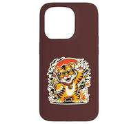 Custodia per iPhone 15 Pro Tigre Natura Wildlife | Cool Big Cats Wildlife Graphic