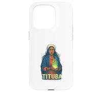 Custodia per iPhone 15 Pro Tituba Salem, leggenda popolare del processo alle streghe, design inquietante