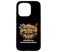 Custodia per iPhone 15 Pro To Valhalla We Rise Musica ufficiale Merch Udo W.