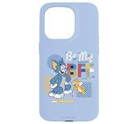 Custodia per iPhone 15 Pro Tom and Jerry Be My BFF