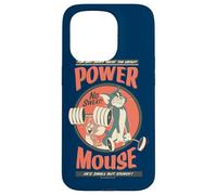 Custodia per iPhone 15 Pro Tom and Jerry Power Mouse