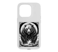 Custodia per iPhone 15 Pro Torngarsuk Bear Spirito del profondo Nord
