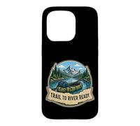 Custodia per iPhone 15 Pro TRAIL TO RIVER READY Packraft sul Fiume