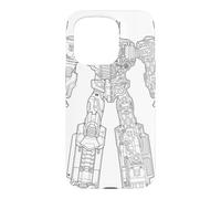 Custodia per iPhone 15 Pro Transformers Technical Drawing