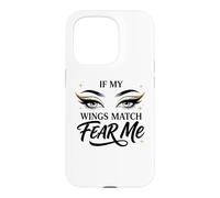 Custodia per iPhone 15 Pro Truccatore Ali Fear Me Cosmetologo Salone di bellezza