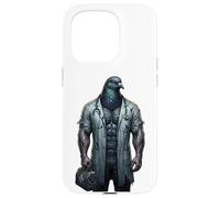 Custodia per iPhone 15 Pro Tuff Pigeon Doctor Viral Meme