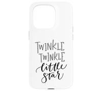 Custodia per iPhone 15 Pro Twinkle Twinkle Little Star, decorazione per cameretta a tema cielo notturno