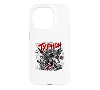 Custodia per iPhone 15 Pro Typhon Tempesta Primordiale Mito Greco Caos Dio
