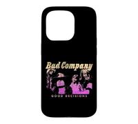 Custodia per iPhone 15 Pro Ufficiale Bad Company Good Decisions Iconic Rock Design