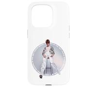 Custodia per iPhone 15 Pro Ufficiale David Bowie Waiting In The Sky Circle Art