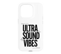 Custodia per iPhone 15 Pro Ultrasound Tech Scheletro Sonografo Umorismo