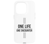 Custodia per iPhone 15 Pro Una Vita Uno Incontro Concetto Giapponese Messag