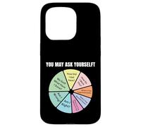 Custodia per iPhone 15 Pro Una volta in una vita grafico a torta divertente regalo matematico