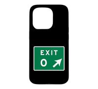 Custodia per iPhone 15 Pro Uscita 0 Zero Cape May NJ New Jersey Shore Parkway Sign