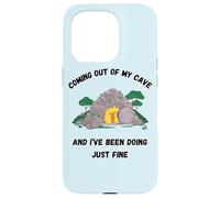Custodia per iPhone 15 Pro Venendo fuori dalla mia caverna e sto facendo solo belle canzoni