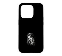 Custodia per iPhone 15 Pro Vergine Maria Preghiera Fede Cristiana Devozione