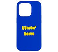 Custodia per iPhone 15 Pro Vintage anni '70 Stayin' Alive