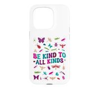 Custodia per iPhone 15 Pro Vintage Be Kind To All Kinds Bugs Insect Lover Kindness