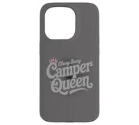 Custodia per iPhone 15 Pro Vintage Classy CAMPER QUEEN RV Besties Campeggio Quinta Ruota
