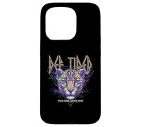 Custodia per iPhone 15 Pro Vintage Def Stanco Versare Qualche Caffè In Me Retro 80s Rock Art