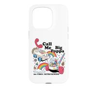 Custodia per iPhone 15 Pro Vintage Toy Nostalgia Retro Rainbow Phone e Popper