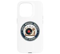 Custodia per iPhone 15 Pro Vinyl Revival Society Giradischi Musica Giradischi