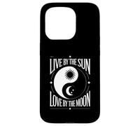 Custodia per iPhone 15 Pro Vivi vicino al sole Amore vicino alla luna