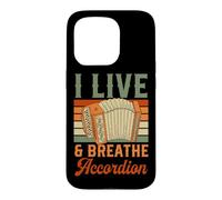Custodia per iPhone 15 Pro Vivo E Respiro Fisarmonica