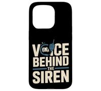 Custodia per iPhone 15 Pro Voce Dietro Il Dispatcher Di Emergenza Sirena EMS