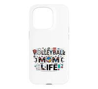 Custodia per iPhone 15 Pro Volleyball Mom Life Volleyball Mama Team Mom Gift