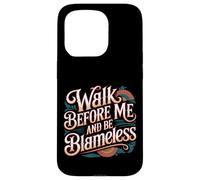 Custodia per iPhone 15 Pro Walk Before Me And Be Blameless -