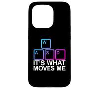 Custodia per iPhone 15 Pro WASD It's What Moves Me