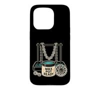 Custodia per iPhone 15 Pro WAX POT READY Bicicletta Cura della Catena Officina