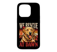 Custodia per iPhone 15 Pro We Rescue At Dawn Firefighter Dog Search Team
