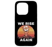 Custodia per iPhone 15 Pro We Rise Again tributo a CD Rom e Physical Media Lovers