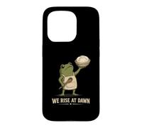 Custodia per iPhone 15 Pro We Rise At Dawn Cottagecore Frog - Paniere a lievitazione naturale