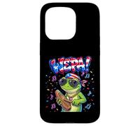 Custodia per iPhone 15 Pro Wepa Coqui Frog Puerto Rico Flag Güiro Music