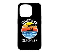 Custodia per iPhone 15 Pro What's Up Beaches? Spiaggia Palma Mare
