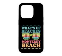 Custodia per iPhone 15 Pro Whats Up Spiagge Monterey Beach California Matching