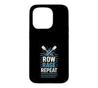 Custodia per iPhone 15 Pro Whitewater Adventure Rafting Rafting Crew Emozione all'aperto