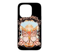 Custodia per iPhone 15 Pro Wild Soul Farfalla Mistico Retro Art