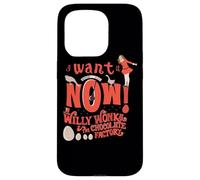 Custodia per iPhone 15 Pro Willy Wonka and the Chocolate Factory I Want It Now