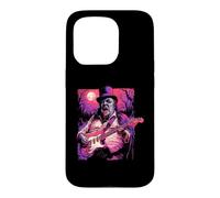 Custodia per iPhone 15 Pro Winston Churchill Vampire Suonare Chitarra British Music Band