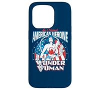 Custodia per iPhone 15 Pro Wonder Woman American Heroine