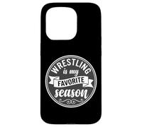Custodia per iPhone 15 Pro Wrestler Wrestle Wrestling is My Favorite Season