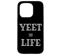 Custodia per iPhone 15 Pro Yeet Equals Life - Funny Gamer YEET Meme For Yeeting Yeets